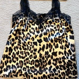LULU’s Leopard print dressy-tank